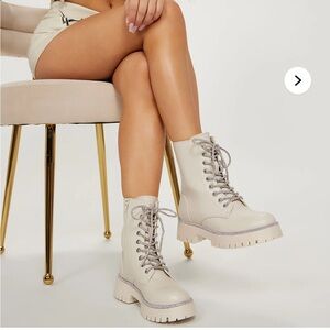 Fashion Nova Back to the Streets Flat Boots